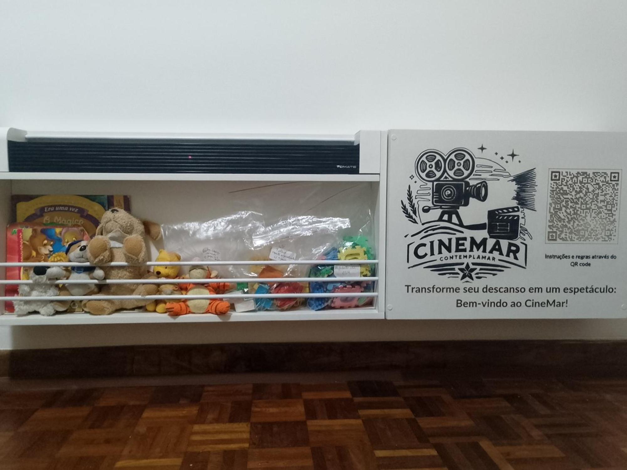 Frente-Mar C/Enxoval, Lugar Ideal E Mini Cinema *