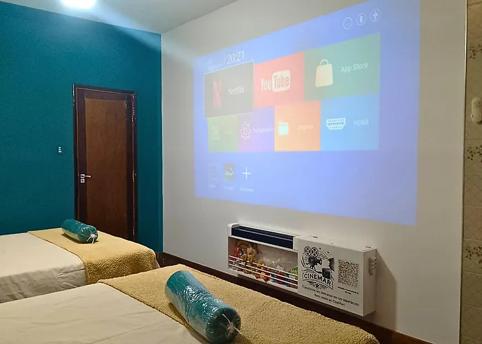 Frente-Mar C/Enxoval, Lugar Ideal E Mini Cinema