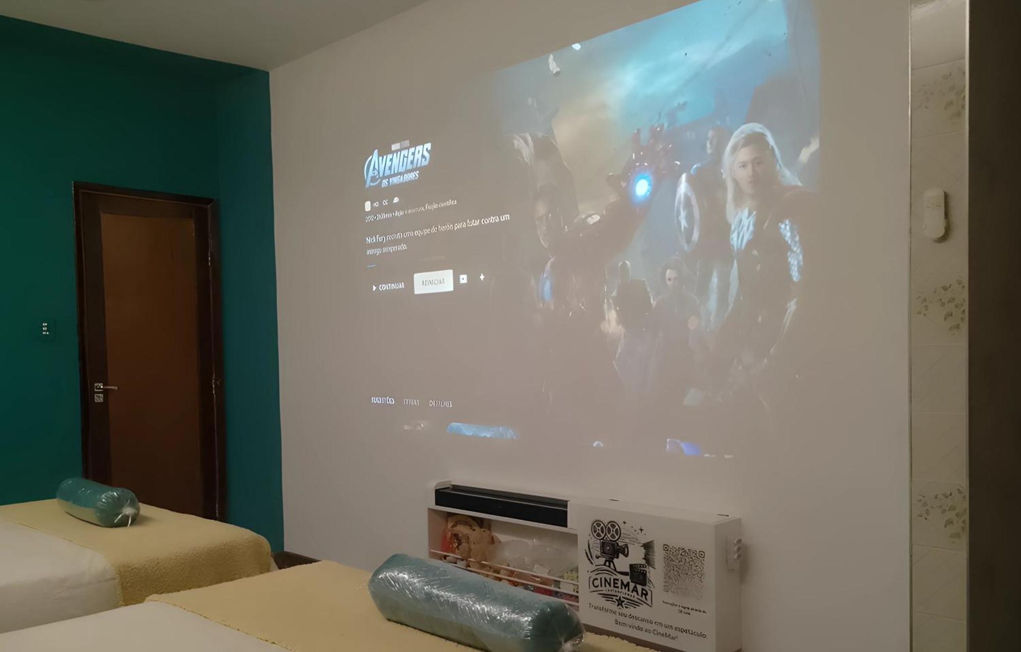 Frente-Mar C/Enxoval, Lugar Ideal E Mini Cinema Apartment Praia Grande (Santos)