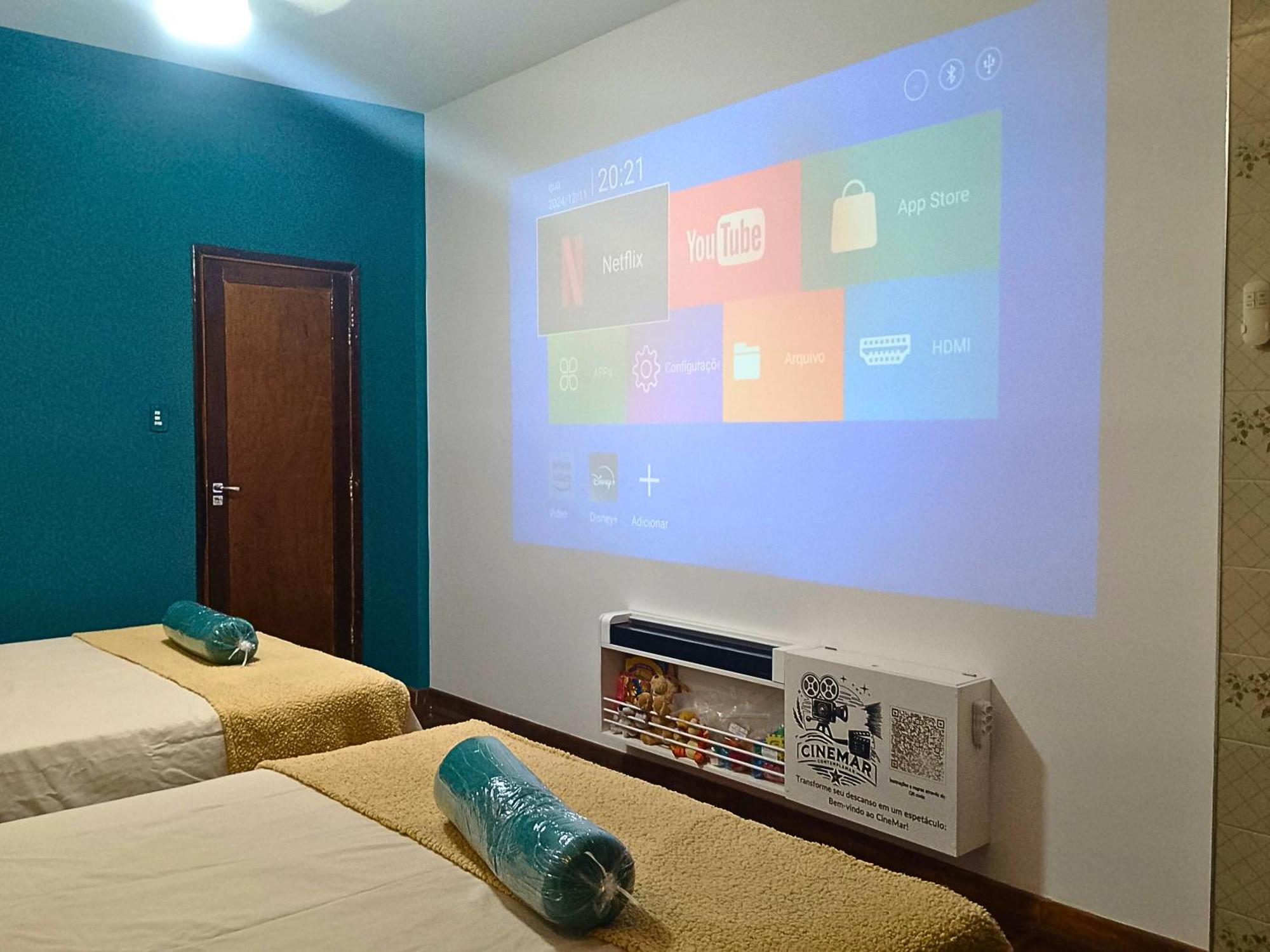 Apartment Frente-Mar C/Enxoval, Lugar Ideal E Mini Cinema *